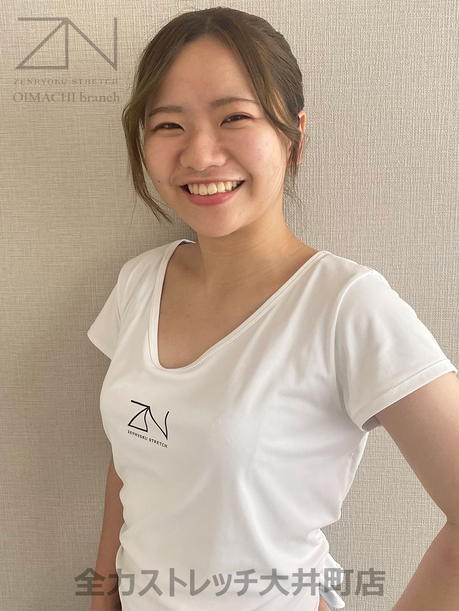 全力ストレッチ大井町店のミカです！ご指名よろしくお願いします！